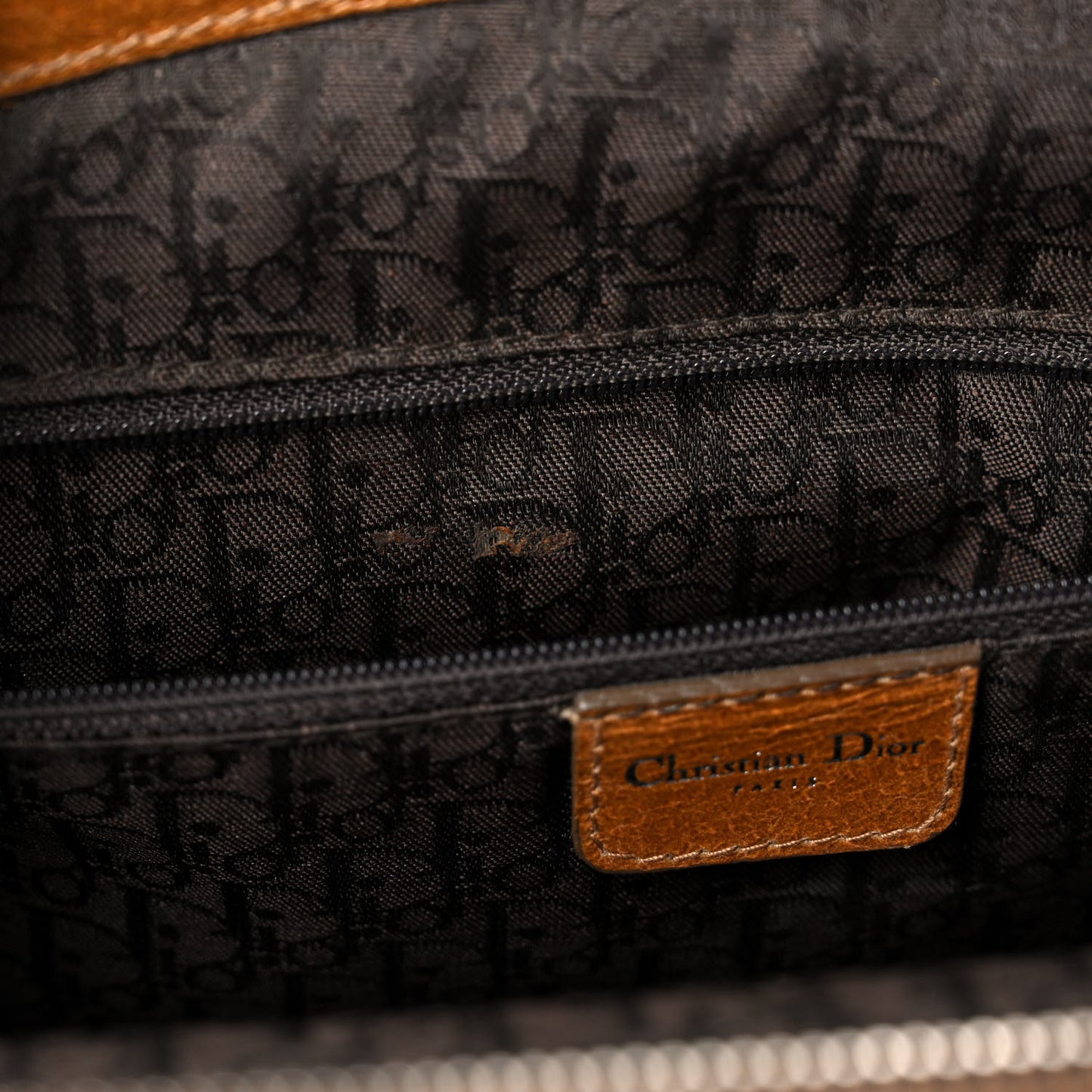 Canvas Floral Frame Satchel