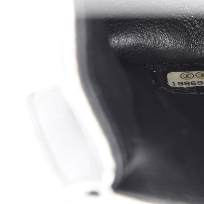 Chanel Metallic Galuchat Stingray Mini Boy Flap Silver 6 of 11