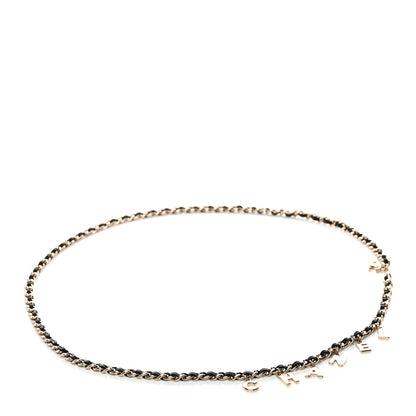 Chanel Lambskin Metal CC Chain Logo Belt Gold 1 of 4