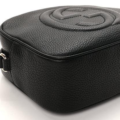 Gucci Pebbled Calfskin Small Soho Disco Bag Black 7 of 8
