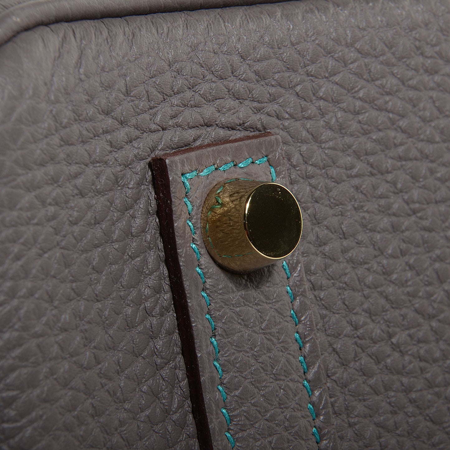 Togo Horseshoe Birkin 35 Etain Bleu Paon