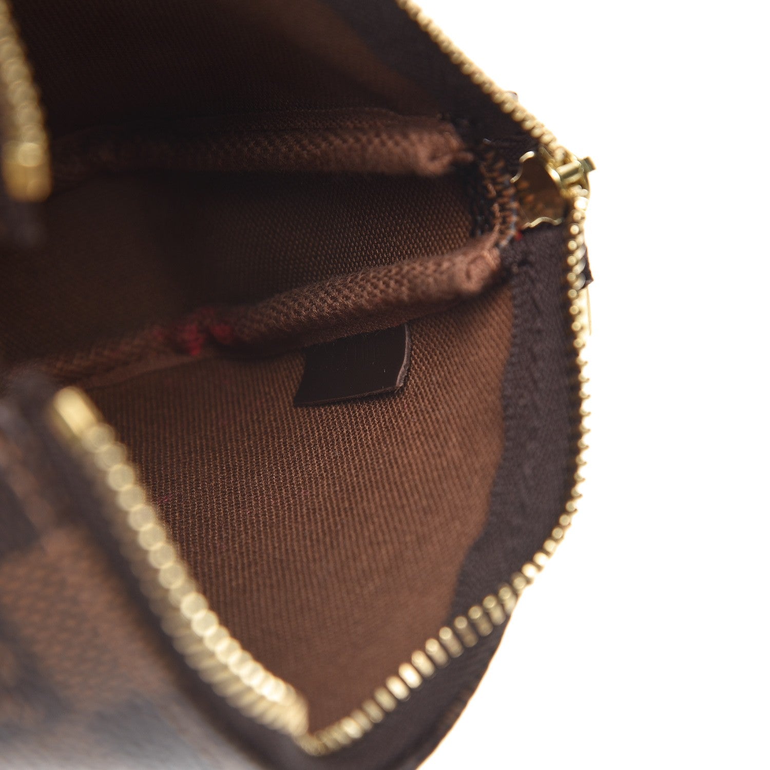 Louis Vuitton Damier Ebene 2016 Christmas Animation Mini Pochette Accessories 7 of 9