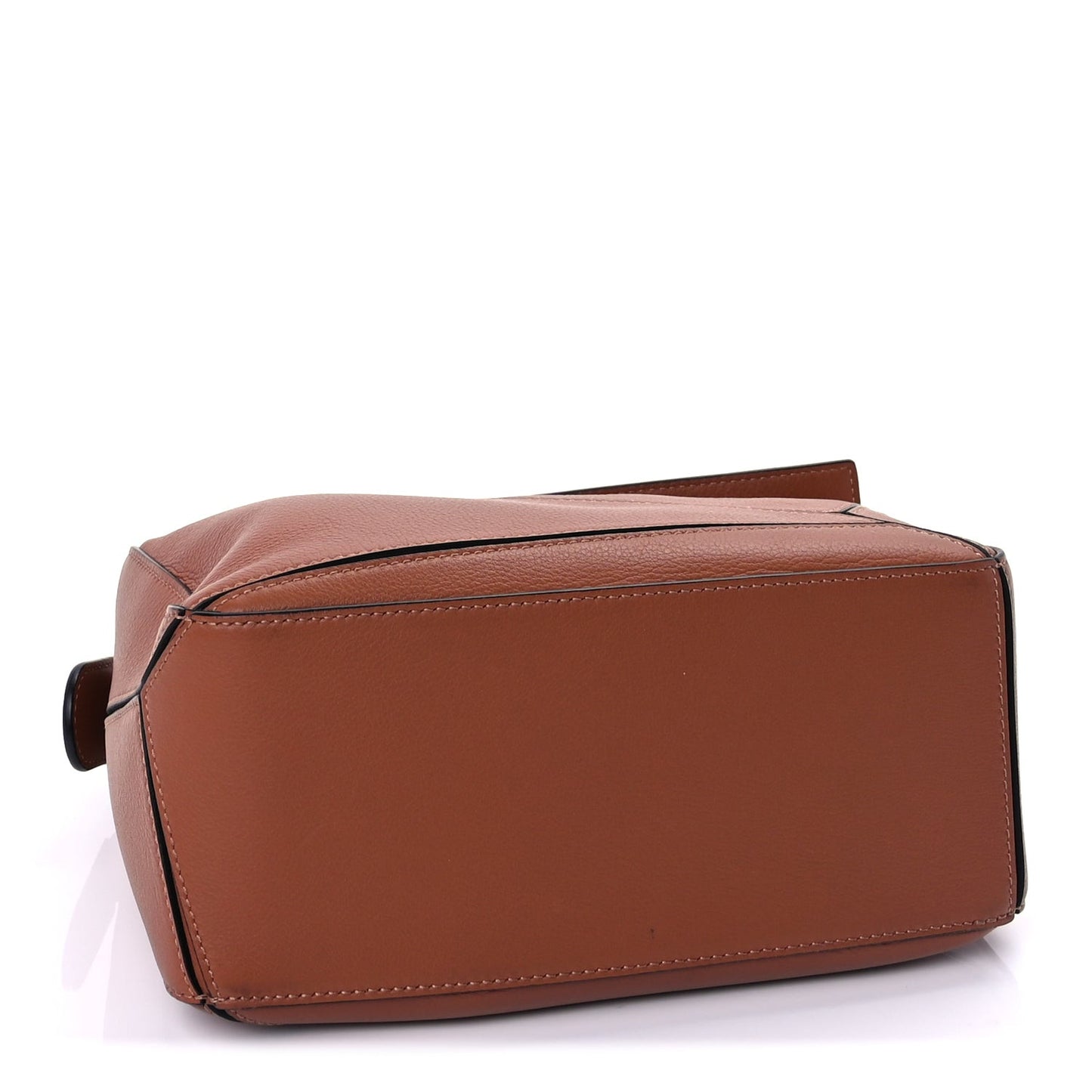 Calfskin Mini Puzzle Edge Bag Tan
