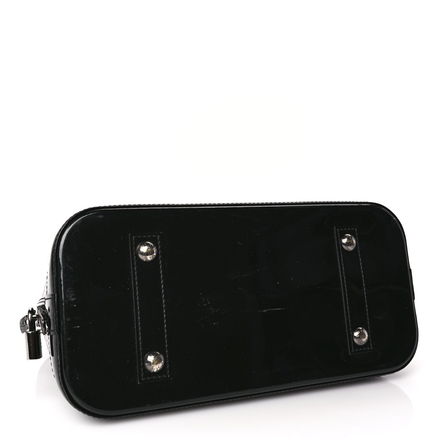 Louis Vuitton Vernis Alma PM Noir Magnetique 3 of 8