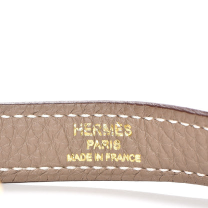 Hermes Togo Kelly Retourne 28 Etoupe 7 of 30