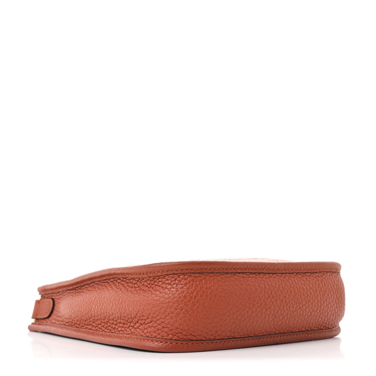 Hermes Taurillon Clemence Maxi Quadrille Evelyne TPM Cuivre Capucine Parme Rouge Duchess 3 of 7