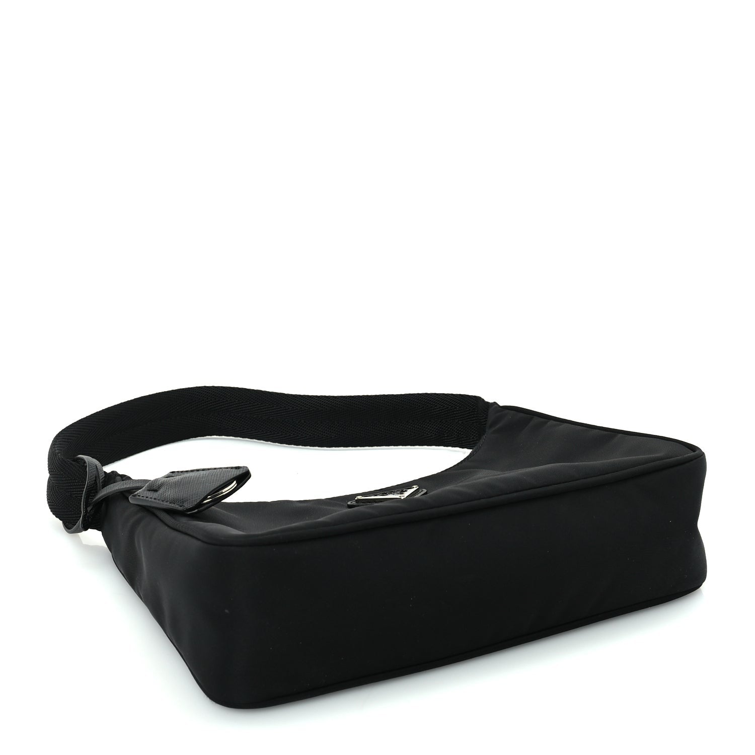 Prada Tessuto Nylon Mini Re-Edition 2000 Bag  Black 3 of 8