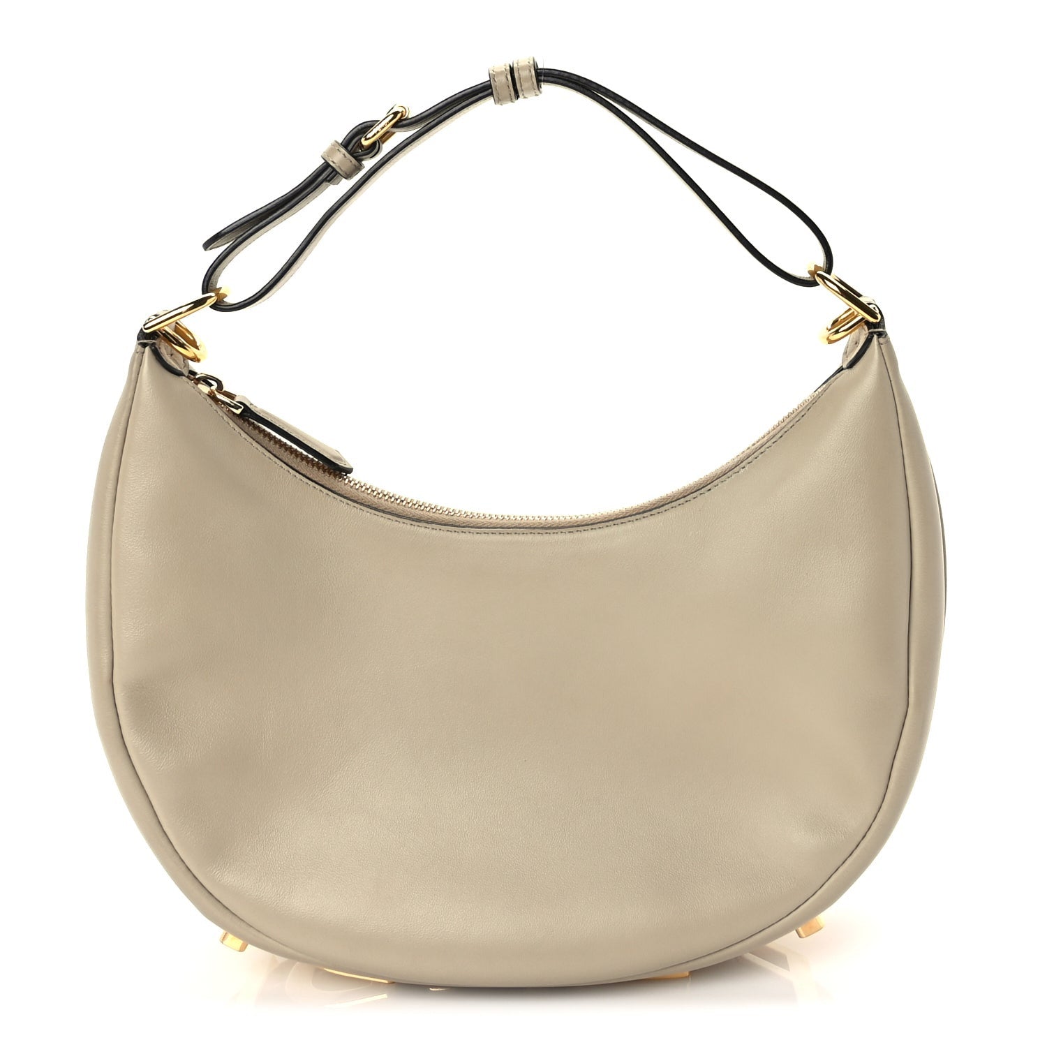 Fendi Vitello Grace Matte Small graphy Hobo Bag  Nuvola 1 of 8