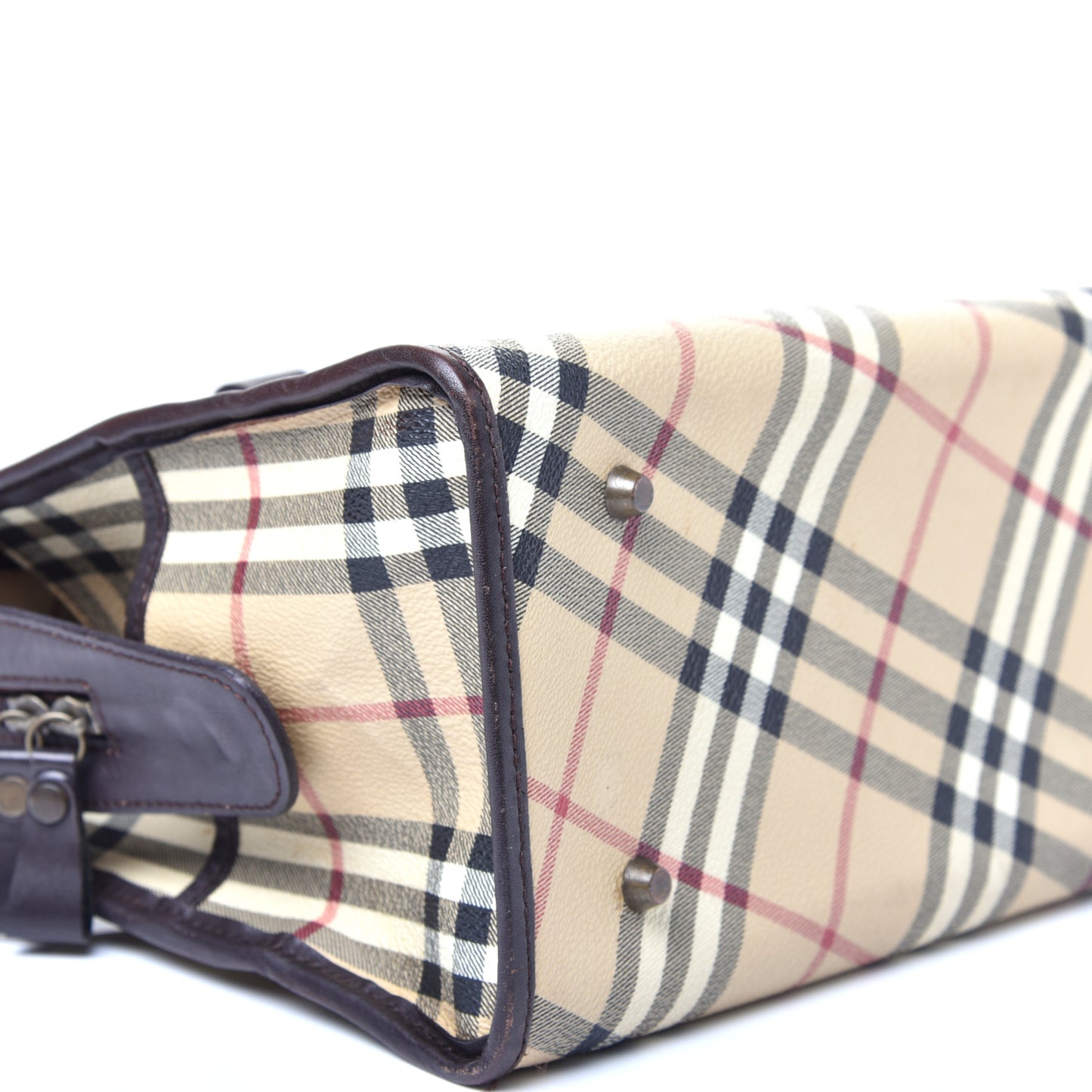 Nova Check Bag Chocolate