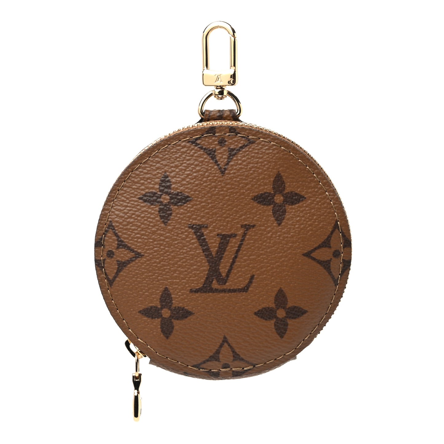 Reverse Monogram Bandouliere Round Coin Purse