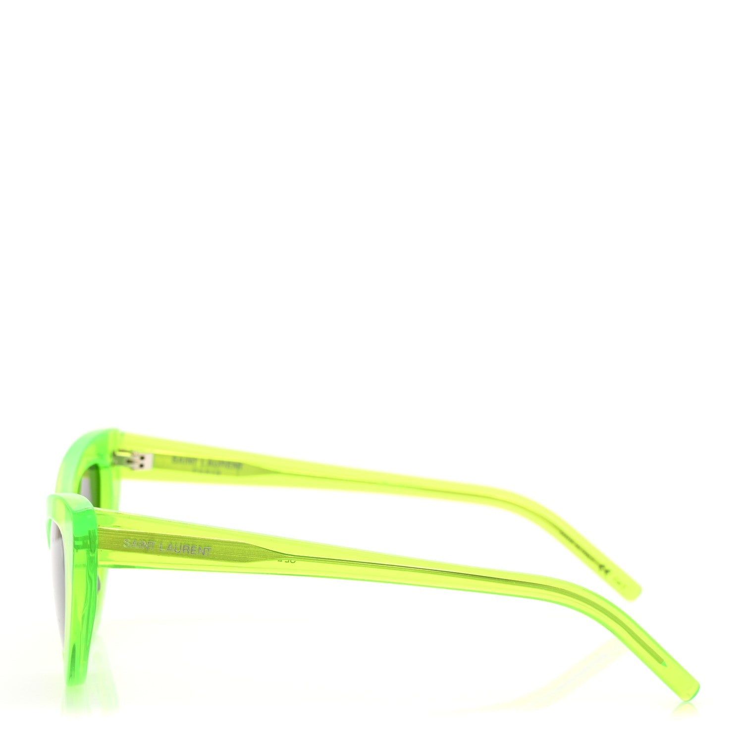 Saint Laurent Acetate Lily Sunglasses SL213 Green 3 of 7