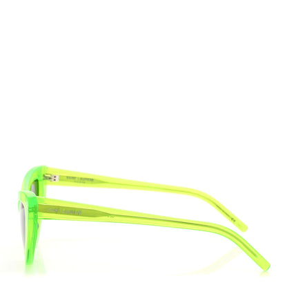 Saint Laurent Acetate Lily Sunglasses SL213 Green 3 of 7