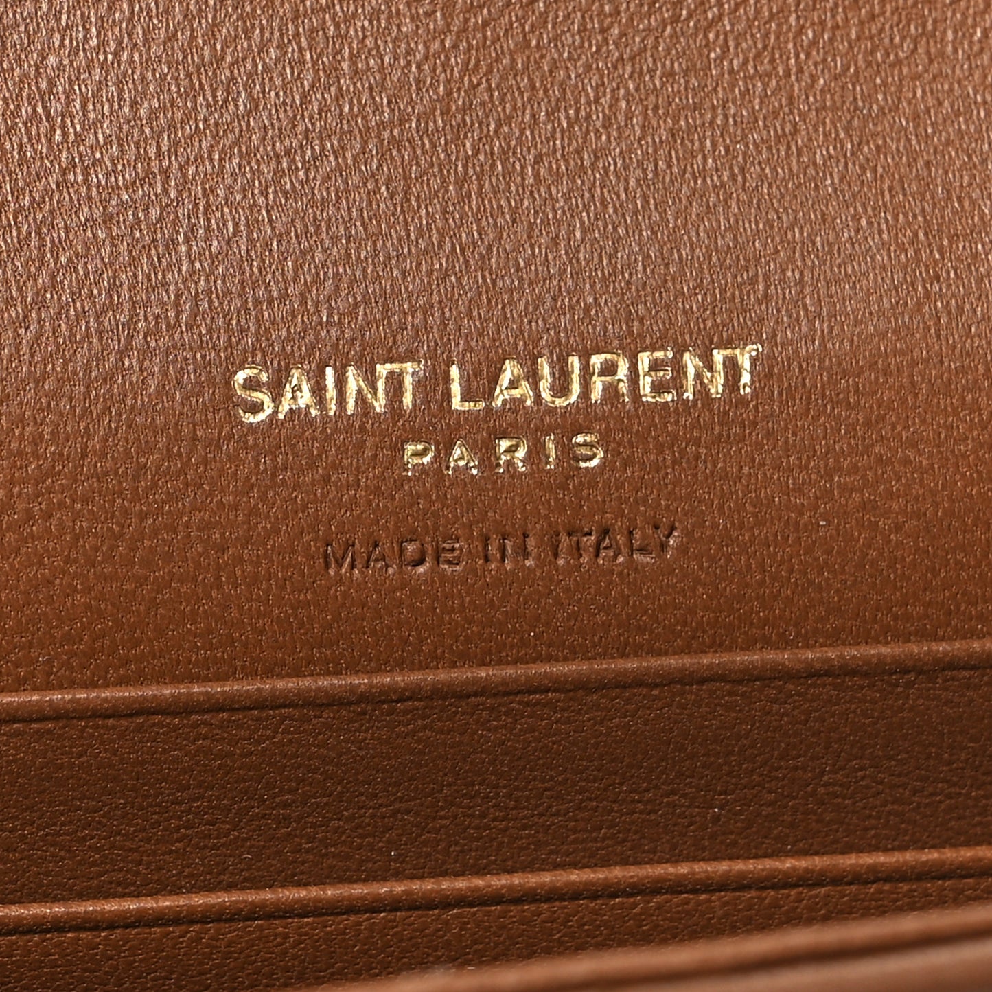 Goatskin Carre Quilted Cassandre Small Envelope Wallet Fox