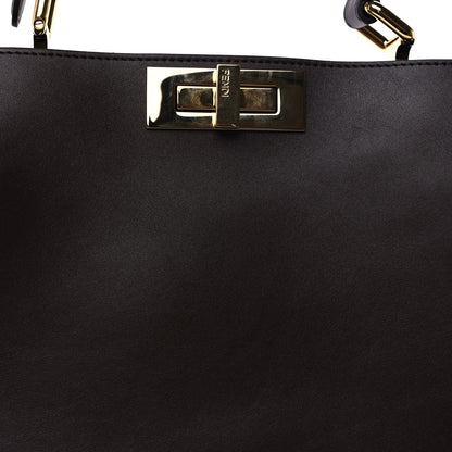 Fendi Vitello Medium Soft Peekaboo Mogano 6 of 7
