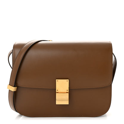 Celine Box Calfskin Medium Classic Box Flap Bag Camel 1 of 12