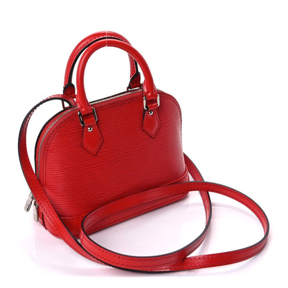 Louis Vuitton Epi Nano Alma  Coquelicot 2 of 8