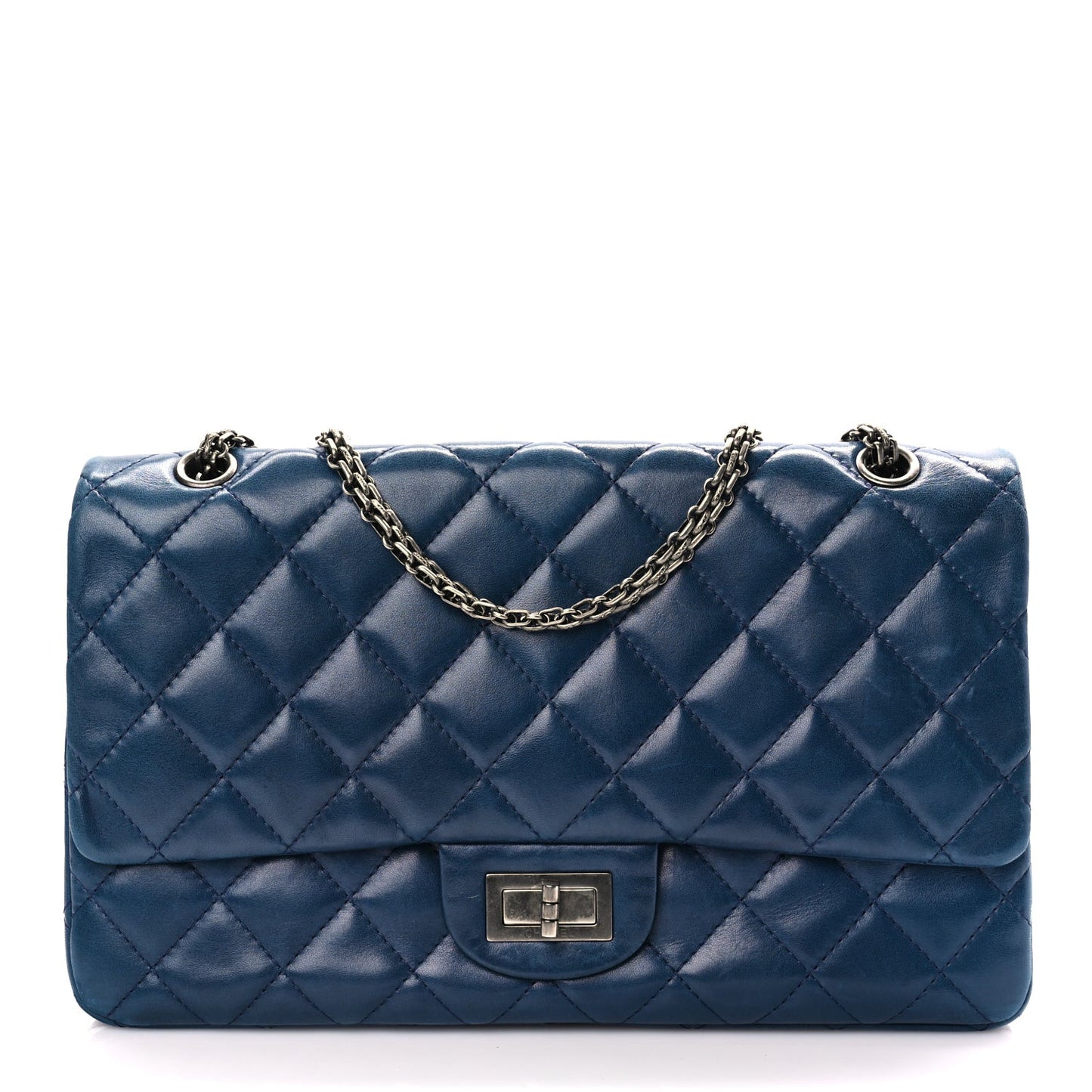 Lambskin Quilted 2.55 Reissue 226 Flap Blue