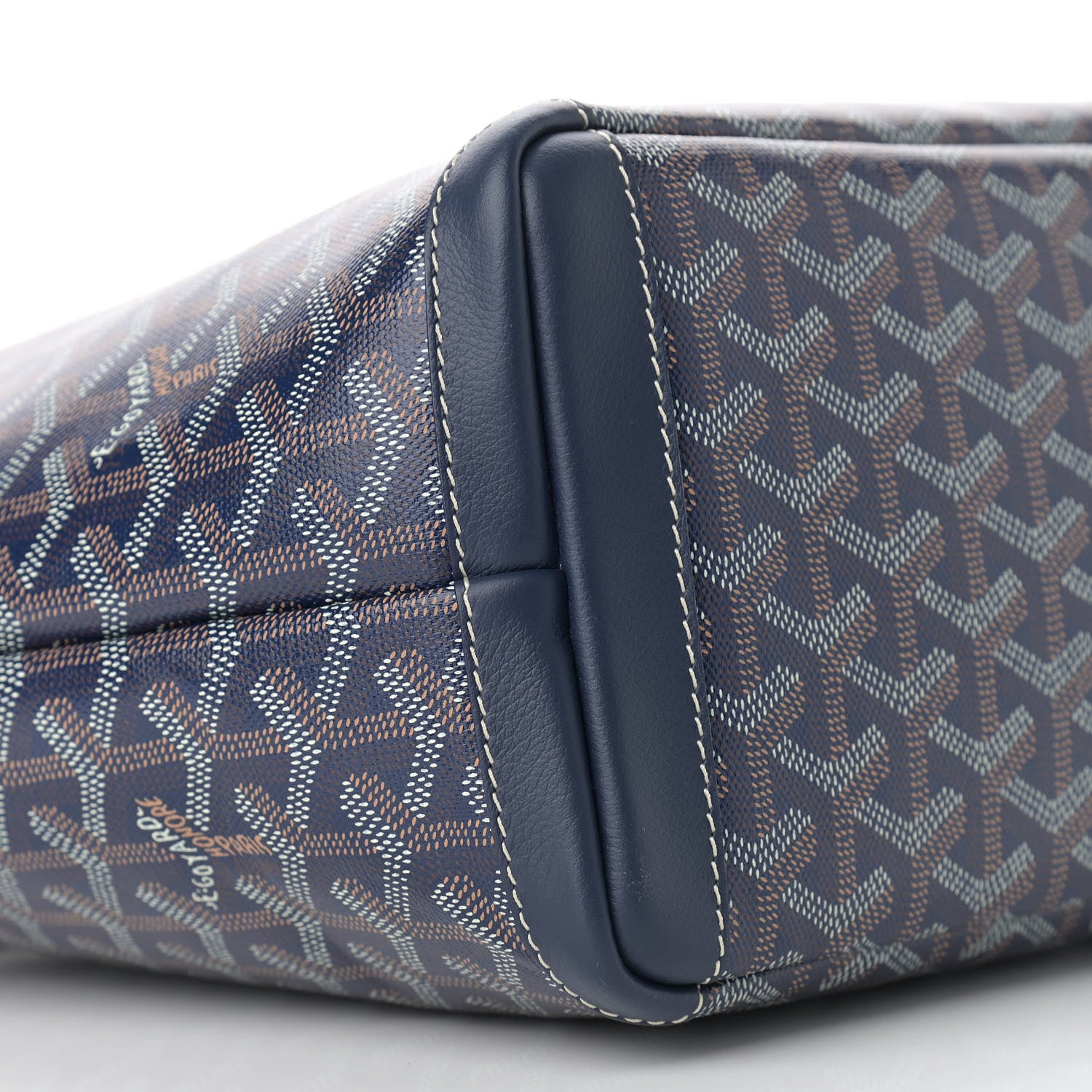 Goyard Goyardine Artois PM Navy 8 of 9