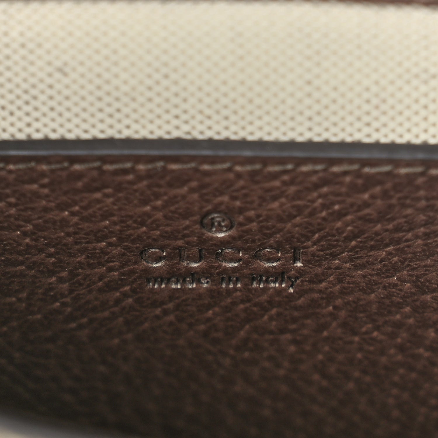 Gucci GUCCI Monogram Jumbo GG Textured Dollar Calfskin Web Mini Vertical Tote Camel Ebony New Acero 5 of 8