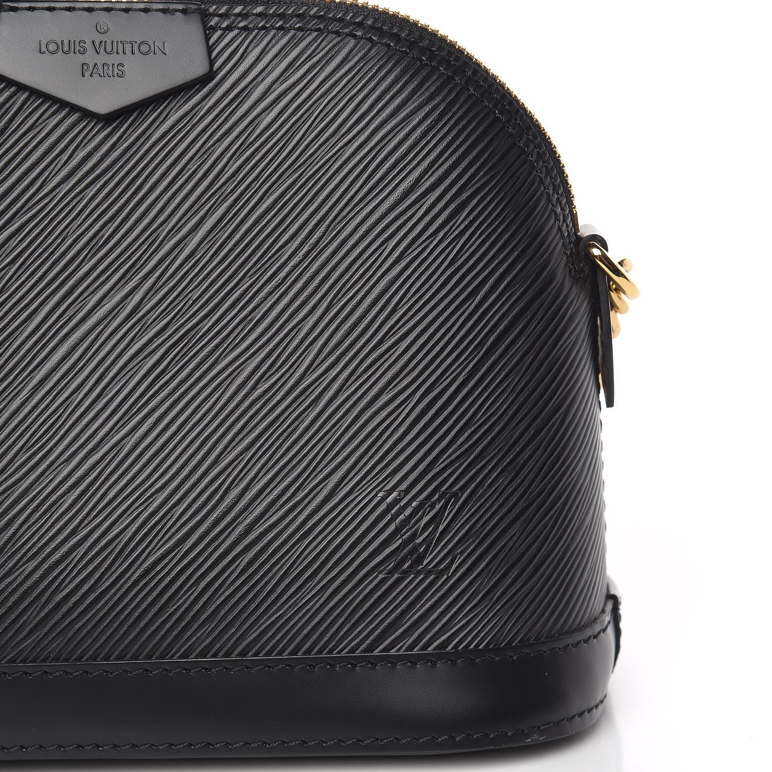 Louis Vuitton Epi Alma Mini Black 9 of 9
