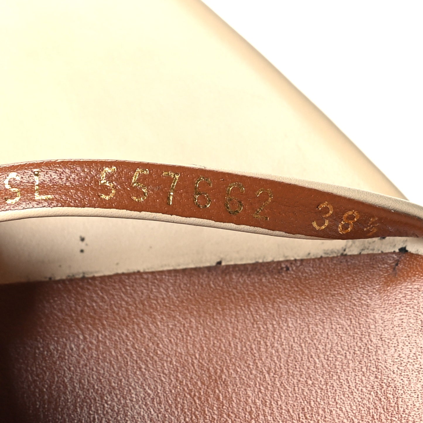 Patent Calfskin 110 Opyum Sandals 38.5 Real Beige