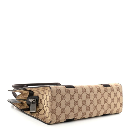 Gucci GG Monogram Tote Dark Brown 4 of 7