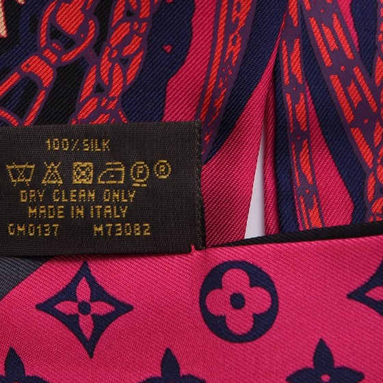 Silk Dreamonogram Bandeau Pink Glitter