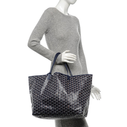 Goyard Goyardine Saint Louis GM Navy 2 of 7
