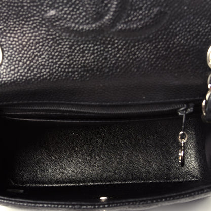 Chanel Caviar Quilted Mini Square Flap Black 5 of 10