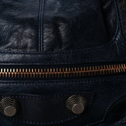 Balenciaga Agneau Giant 21 Rose Gold Hardware Pompon Marine 6 of 8