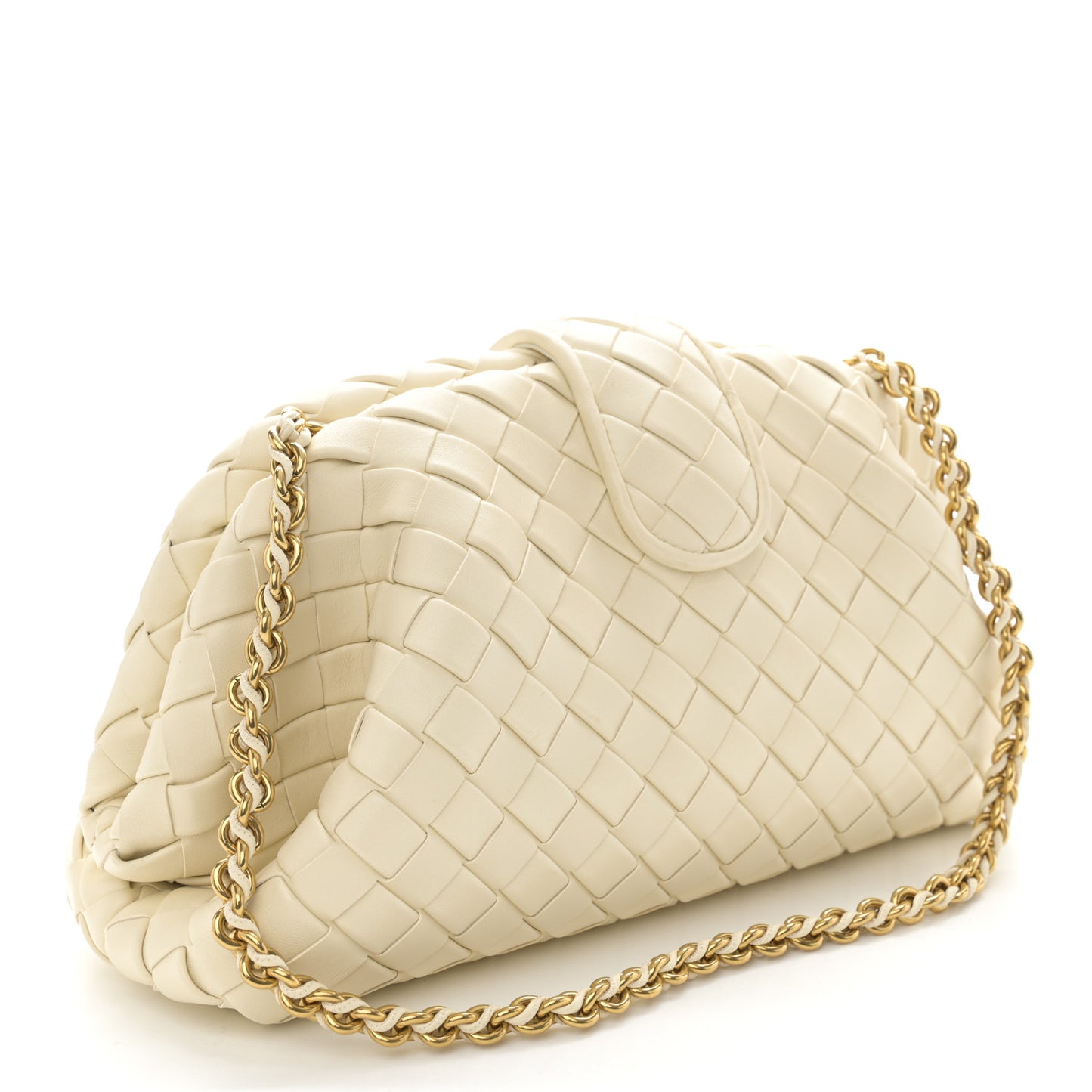 Nappa Intrecciato Teen The Lauren 1980 Clutch With Chain String