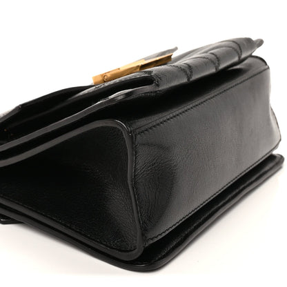 Givenchy Goatskin Quilted Small GV3 Shoulder Bag  Black 8 of 8