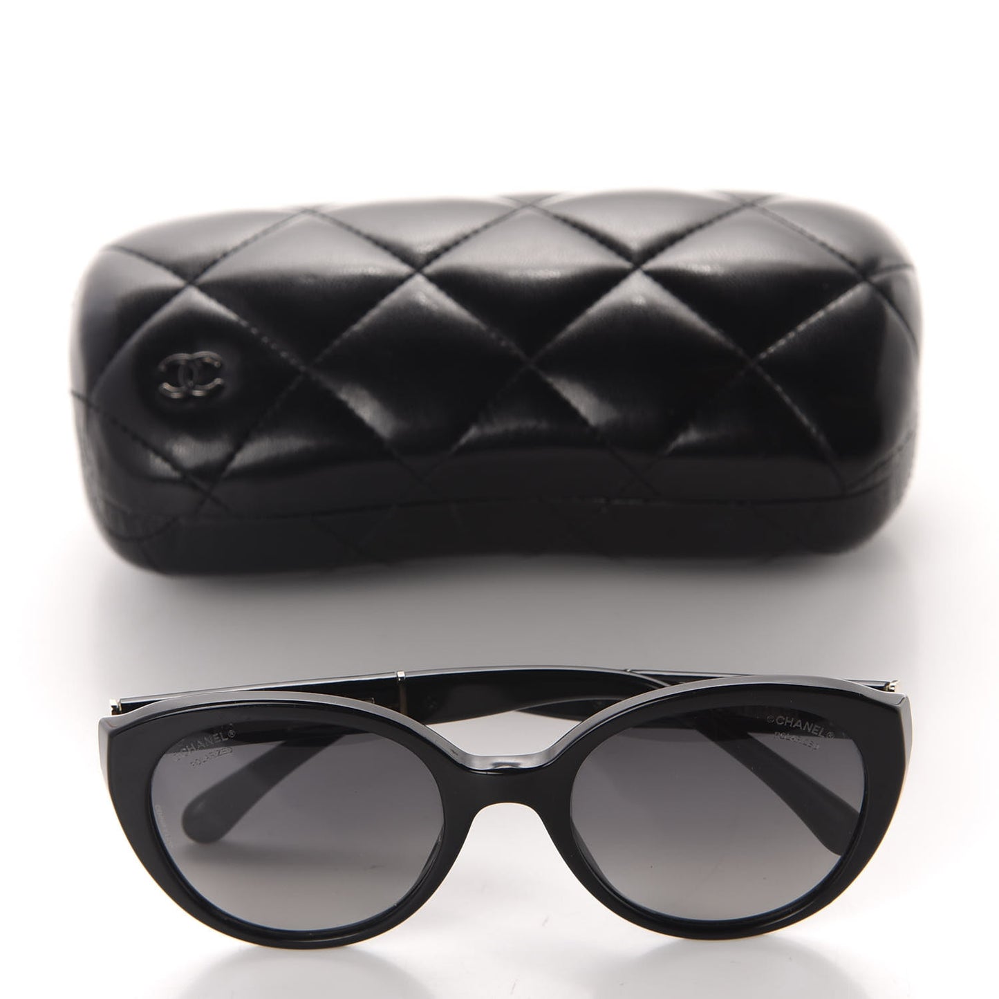 Polarized Round CC Sunglasses Black