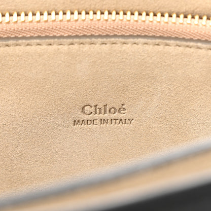 Chloe Suede Calfskin Medium Faye Shoulder Bag Black 5 of 12
