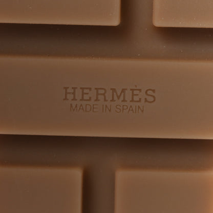 Hermes Calfskin Cork Eze 30 Sandals 37 Black 8 of 9