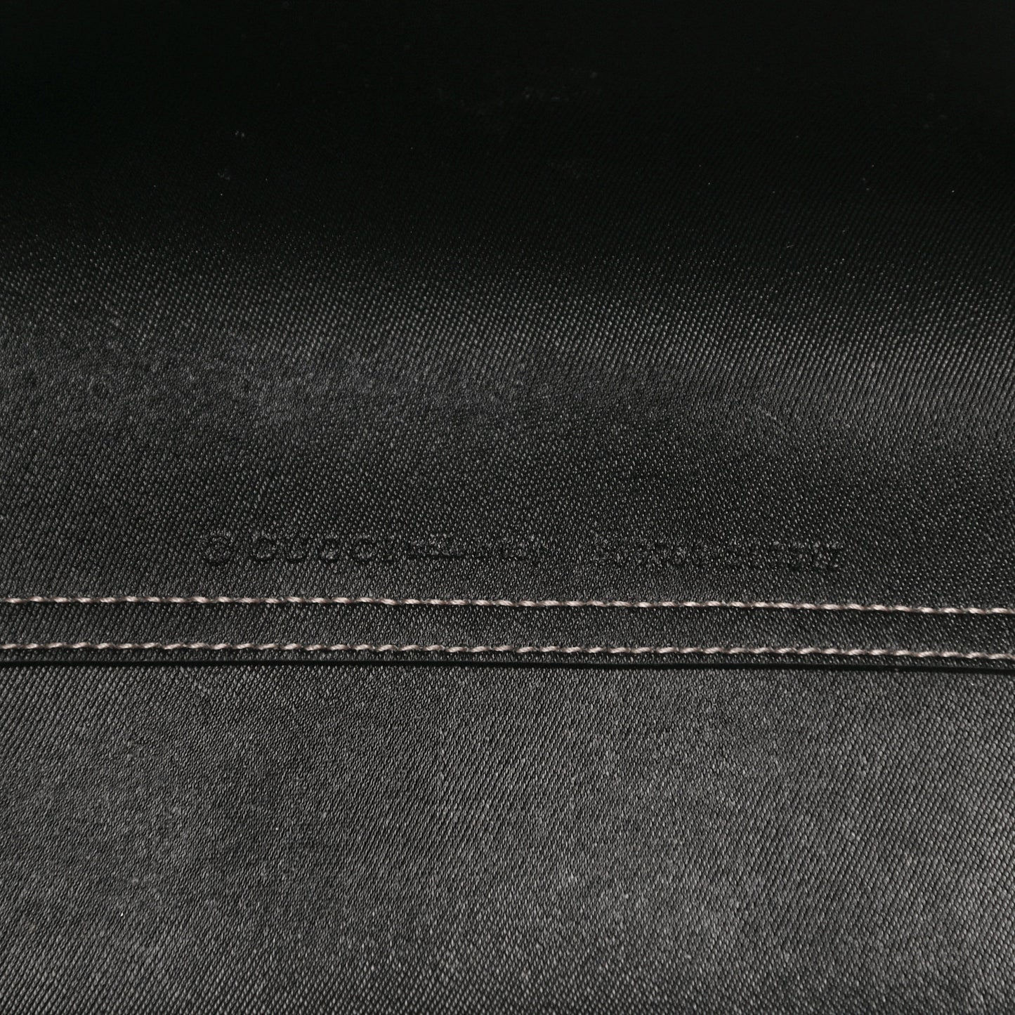 Calfskin GG Supreme Monogram Medium Reversible Tote Black