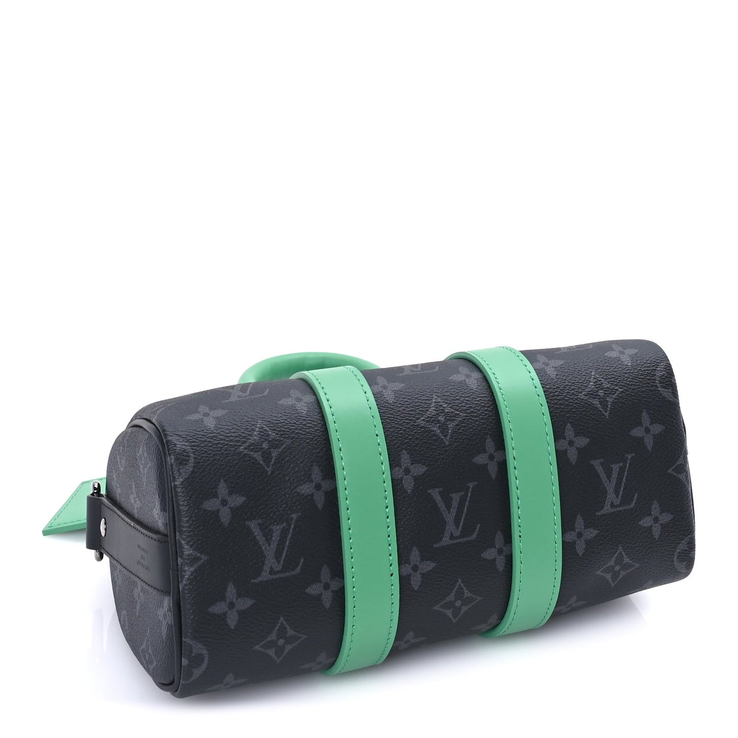 Monogram Eclipse Keepall Bandouliere 25 Minty Green Minty Green