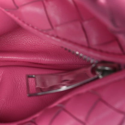 Bottega Veneta Nappa Intrecciato Mini Jodie  Pink 4 of 7