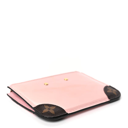 Louis Vuitton Patent Miroir Venice Key Pouch  Rose Ballerine 4 of 7