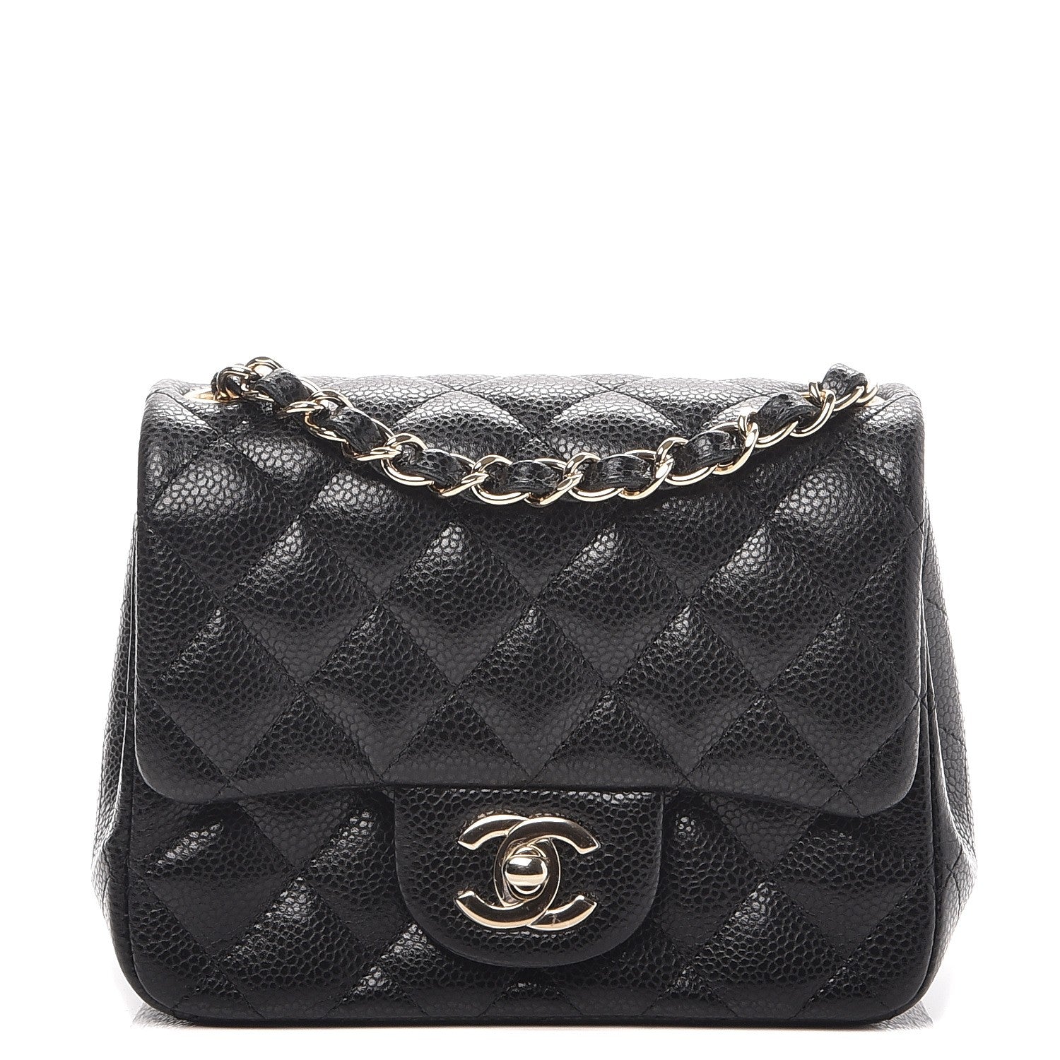 Chanel Caviar Quilted Mini Square Flap Black 1 of 7