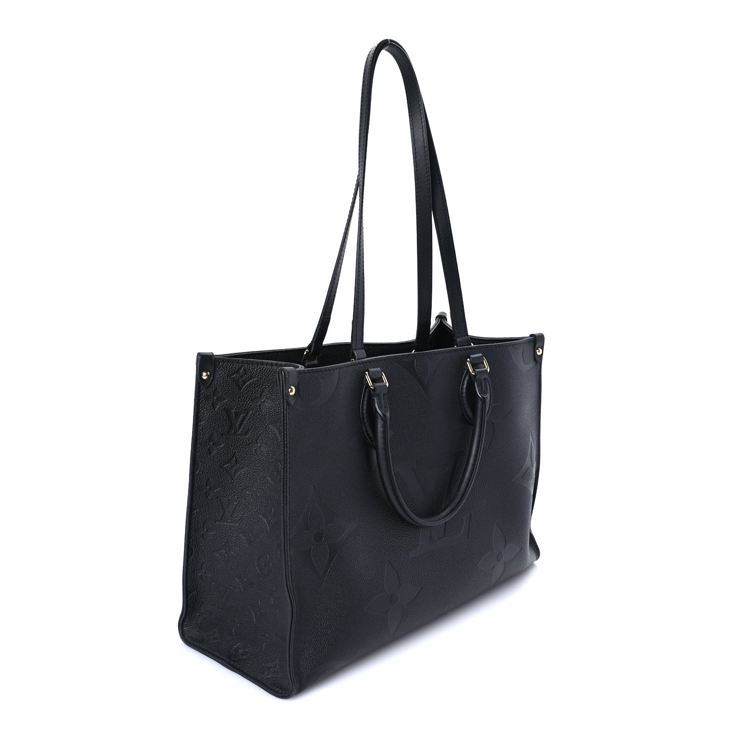 Louis Vuitton Empreinte Monogram Giant Onthego MM Black 2 of 7