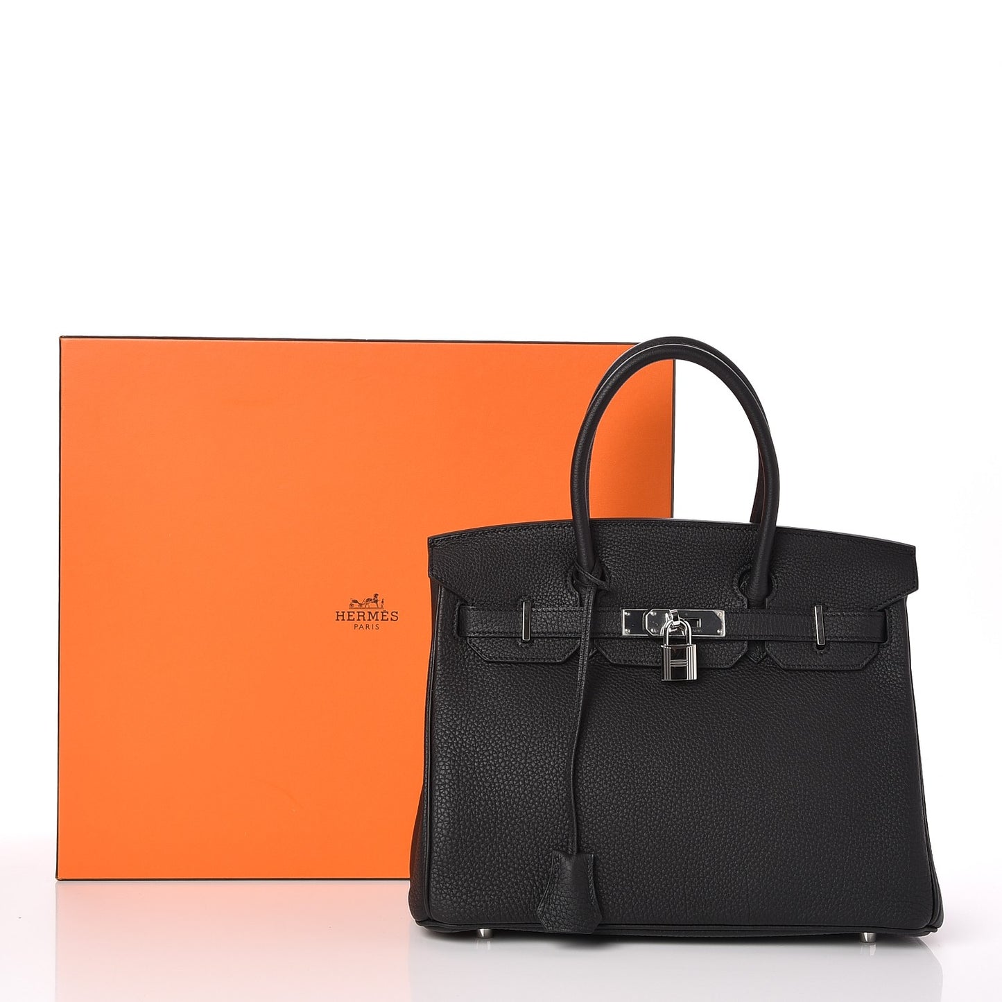 Togo Birkin 30 Black