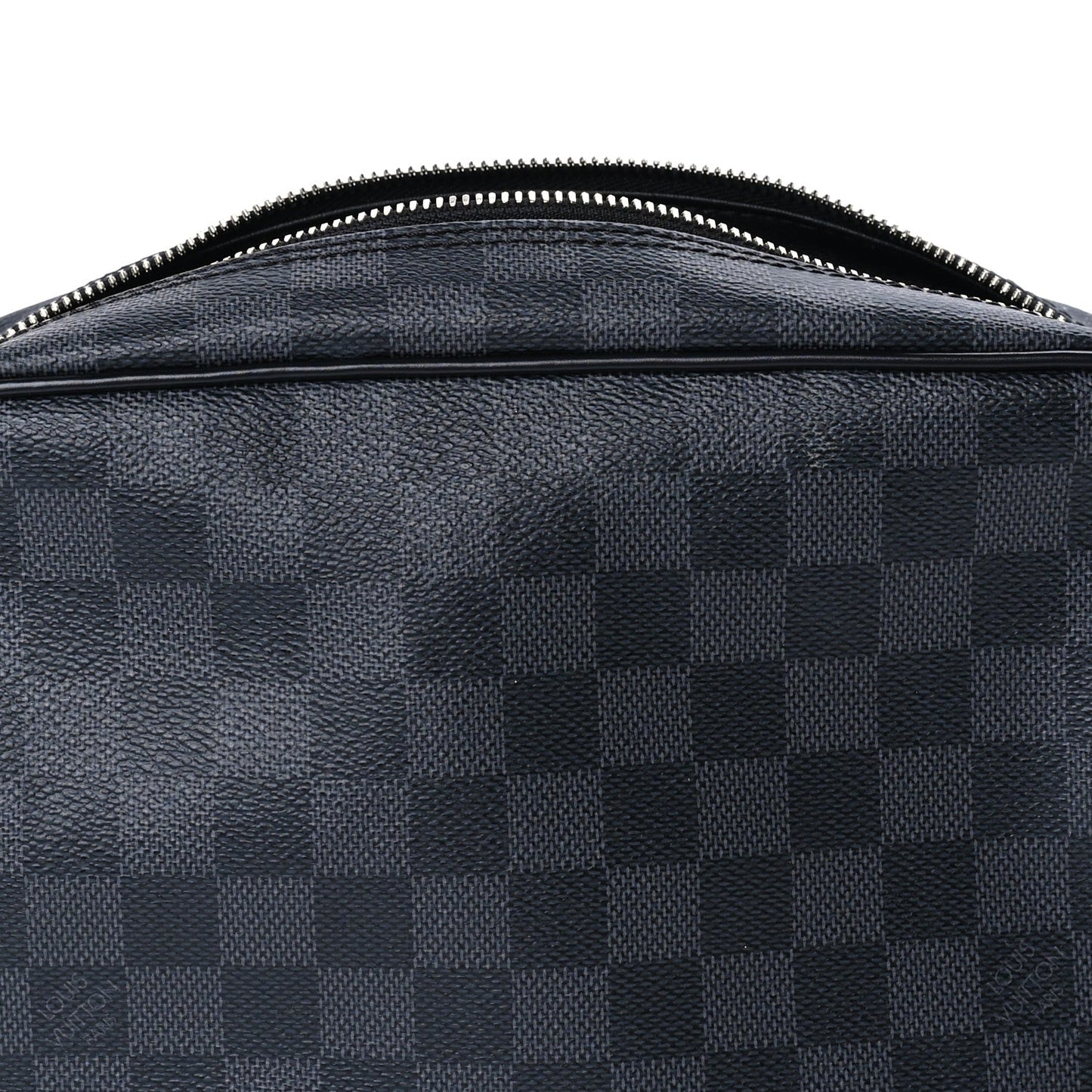 Damier Cobalt Toilet Pouch GM Black