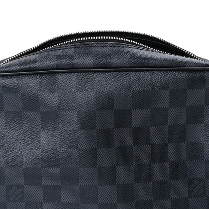 Louis Vuitton Damier Cobalt Toilet Pouch GM Black 7 of 7