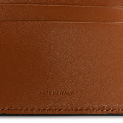 Celine Canvas Triomphe Compact Triomphe Wallet With Coin Purse Tan 8 of 11