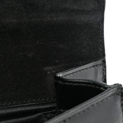 Saint Laurent Patent Y-Mail Clutch Black 11 of 14