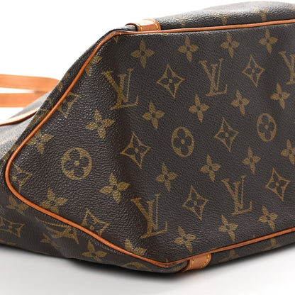 Louis Vuitton Monogram Sac Shopping Tote 8 of 11