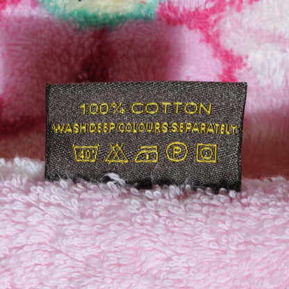 Louis Vuitton Cotton Monogram Cherry Blossom Towel Pink 6 of 6