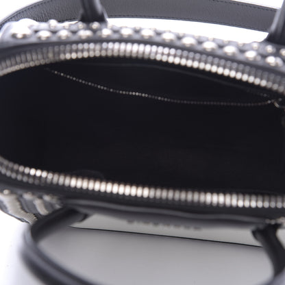 Givenchy Calfskin Small Studded Bi-Color Antigona Black White 7 of 12