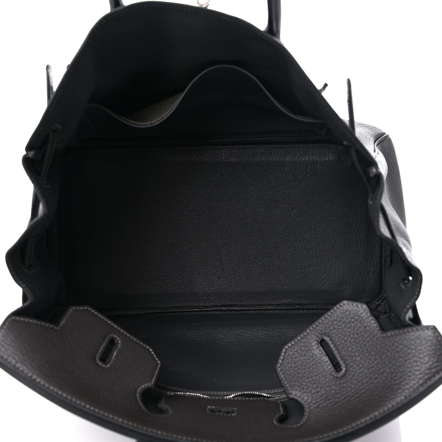 Hermes Taurillon Clemence BIRKIN 35 Graphite 5 of 14